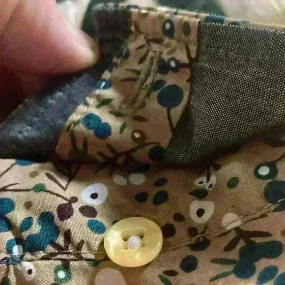 Descendant of Thieves by Bres Ladre men’s large brown w/floral only 106 made - Picture 12 of 15